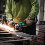 GAG06M1 40V max XGT Brushless Cordless 4‑1/2” / 5" Paddle Switch Angle Grinder Kit, with Electric Brake, AWS Capable [4.0Ah] product image