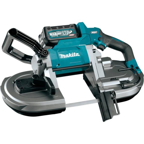 Makita GBP01M1 Product Shot GBP01M1 40V max XGT Brushless Cordless Deep Cut Portable Band Saw Kit (4.0Ah) product image