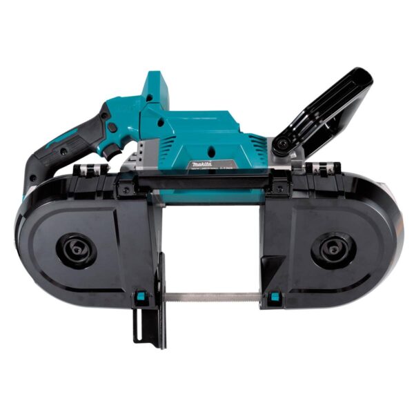 Makita GBP01Z Feature Shot (bottom view) GBP01Z 40V XGT Brushless Cordless Deep Cut Portable Band Saw Kit, Tool Only product image