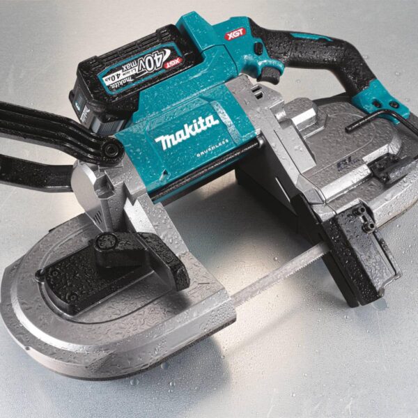 Makita GBP01Z Feature Shot (water resistant) GBP01M1 40V max XGT Brushless Cordless Deep Cut Portable Band Saw Kit (4.0Ah) product image