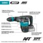 Makita GMH01Z Feature Shot (call-outs)