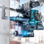 GRH01M1W 40V max XGT 1-1/8in Rotary Hammer Kit w/ Dust Extractor Brushless Cordless SDS-PLUS, AFT, AWS Capable [4.0Ah] product image