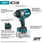 GWT01D 40V XGT 3/4in Sq. Drive Impact Wrench Kit 4-Speed High-Torque w/ Friction Ring Anvil [2.5Ah] product image