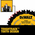 [10 Pack] DEWALT DWA171424B10 7-1/4in 24T Small Diameter Circular Saw Blades product image