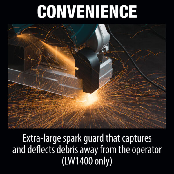 LW1400 14in Cut‑Off Saw with Tool‑Less Wheel Change product image