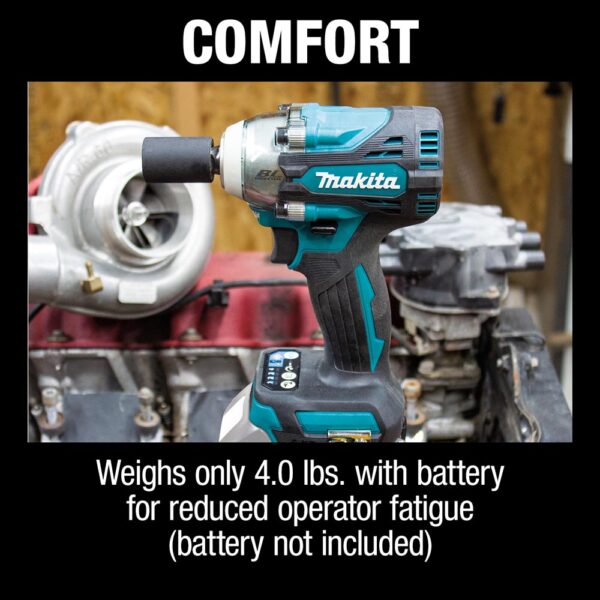 xwt15z_9_1500px XWT15Z 18V LXT Brushless Cordless 4‑Speed 1/2in Sq. Drive Impact Wrench w/ Detent Anvil Tool Only product image