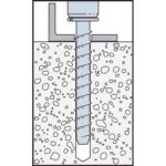 [20 Pack] Simpson Strong-Tie THDB25178HC20 Titen HD 1/4 in. x 1-7/8 in. Heavy-Duty Screw Anchor product image