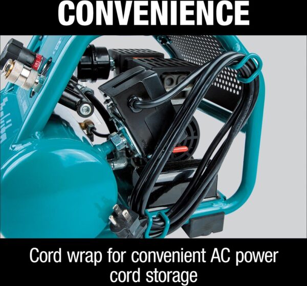 MAC320Q Quiet Series 1‑1/2 HP, 3 Gallon, Oil‑Free, Electric Air Compressor product image