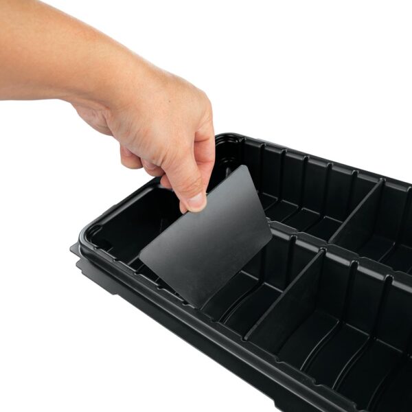 P-83680 MAKPAC Interlocking Case 2 Row Insert Tray product image