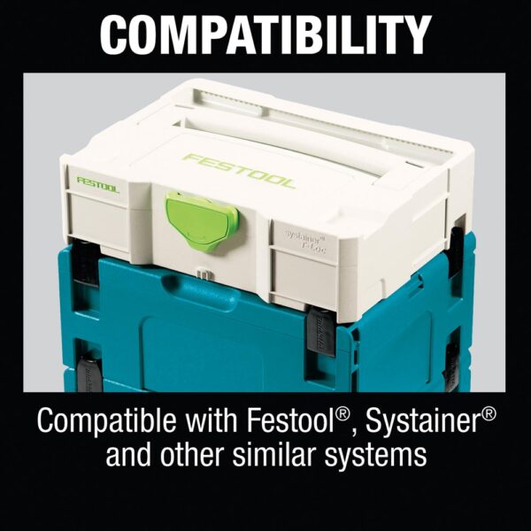 197211-7 MAKPAC Interlocking Case, Medium, 6‑1/2" x 15‑1/2" x 11‑5/8" product image