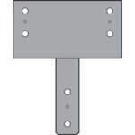 Simpson Strong-Tie CC66 CC Column Cap for 6x Beam 6x Post product image