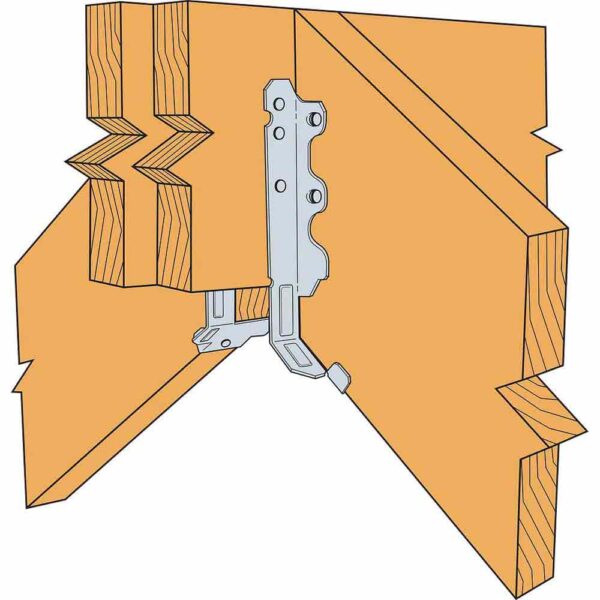 Simpson-Strong-Tie-LRU26Z-LRUZ-ZMAX-Galvanized-Slopeable-Light-Rafter-U-Hanger-for-2x6-(2) LRU26Z