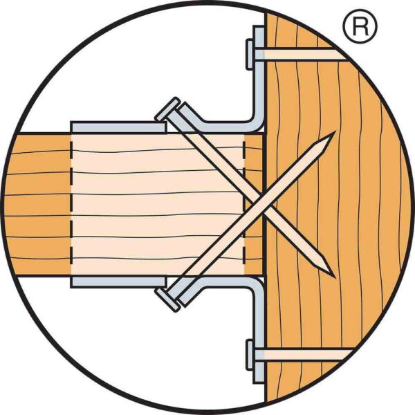 Simpson-Strong-Tie-LRU26Z-LRUZ-ZMAX-Galvanized-Slopeable-Light-Rafter-U-Hanger-for-2x6-(6) LRU26Z