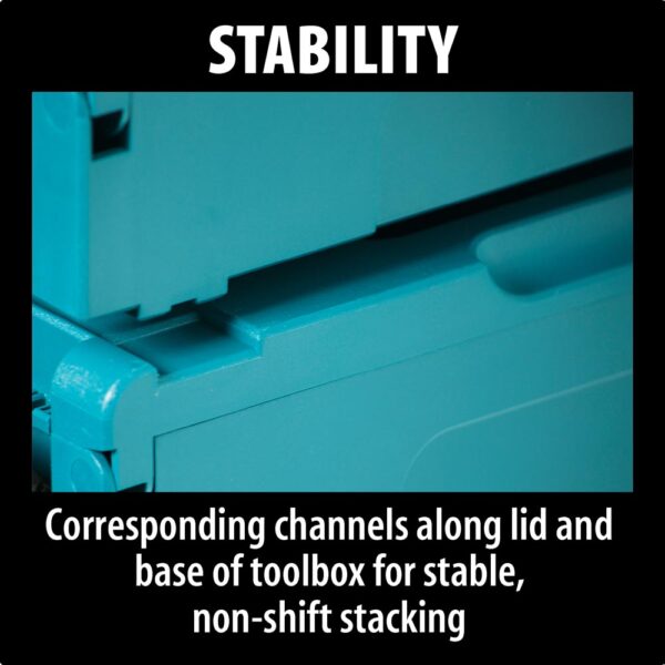 197211-7 MAKPAC Interlocking Case, Medium, 6‑1/2" x 15‑1/2" x 11‑5/8" product image