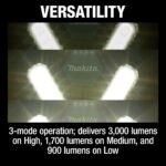 DML814 18V LXT Lithium‑Ion Cordless Tower Work/Multi‑Directional Light, Light Only product image