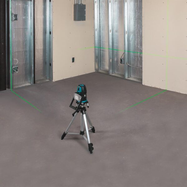 SK209GDZ 12V max CXT Lithium‑Ion Cordless Self‑Leveling Multi‑Line/Plumb Point Green Beam Laser, Tool Only product image