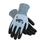G-Tek 16-330 Seamless
  Knit PolyKor Blended Glove with Double-Dipped Nitrile Coated MicroSurface
  Grip on Palm & Fingers ANSI A2 Cut Resistance [1 dozen] product image