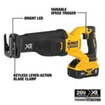 [Tool Only] Dewalt DCS368B 20V Max XR Brushless Cordless Reciprocating Saw With Power Detect Tool Technology Kit product image