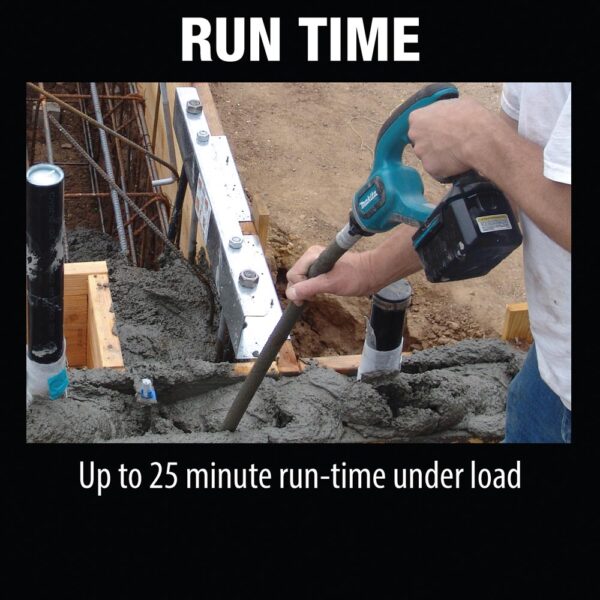 XRV01Z 18V LXT Lithium‑Ion Cordless 4' Concrete Vibrator, Tool Only product image