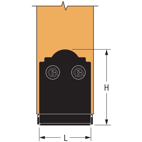 Simpson-Strong-Tie-APB66R-Adjustable-Post-Base-(2) APB66R