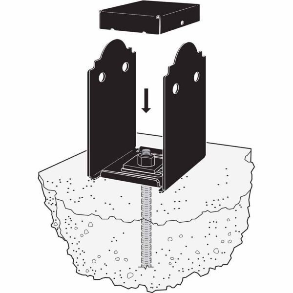 Simpson-Strong-Tie-APB66R-Adjustable-Post-Base-(8) APB66R