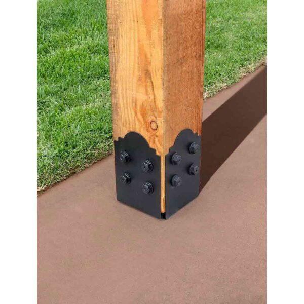 Simpson-Strong-Tie-APB88DSP-Decorative-Post-Base-Side-Plate-(2) Simpson Strong-Tie APB88DSP Decorative Post Base Side Plate product image
