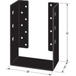 Simpson Strong-Tie APHH610R Concealed-Flange Heavy Joist Hanger product image