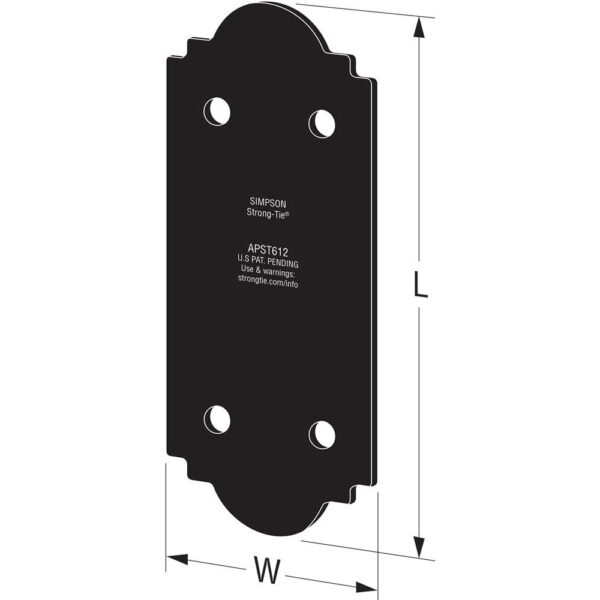 Simpson-Strong-Tie-APST612-Flat-Strap-(2) APST612