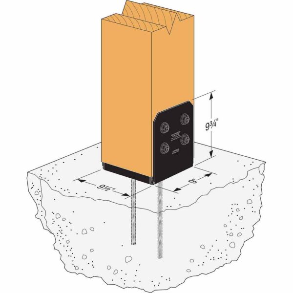 Simpson-Strong-Tie-APVB1010-Adjustable-Post-Base-(1) APVB1010