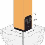 Simpson Strong-Tie APVB66R Adjustable Post Base product image