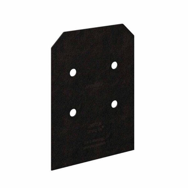 Simpson-Strong-Tie-APVB88DSP-Decorative-Post-Base-Side-Plate-for-8x8-posts-with-Z-MAX-Powder-Coating-(4) APVB88DSP