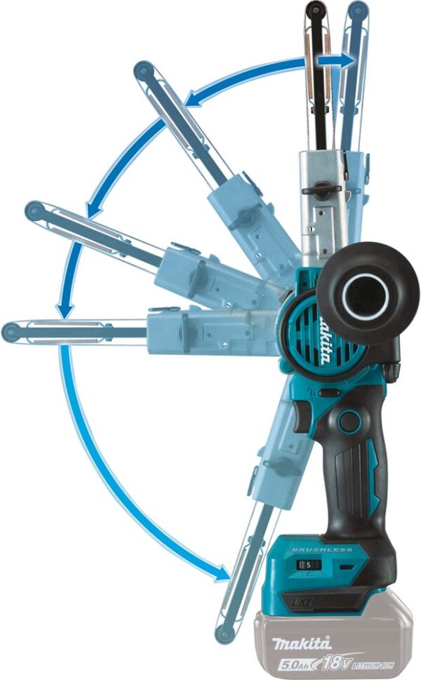 454f39e0-2b70-4c3e-9855-d7f25ad46632_xsb01z_f_1500px XSB01Z 18V LXT Lithium‑Ion Brushless Cordless 3/8" x 21" Detail Belt Sander, Tool Only product image