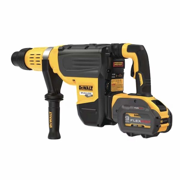 DCH773Y2_5 Dewalt DCH773Y2 60V MAX 2 in. Brushless Cordless SDS MAX Combination Rotary Hammer Kit product image