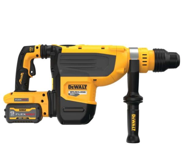 EC9F7412-1735-4E3A-8689-E32E30F1DA13_7 Dewalt DCH735X2 60V MAX 1 -7/8 In. Brushless Cordless SDS MAX Combination Rotary Hammer Kit product image