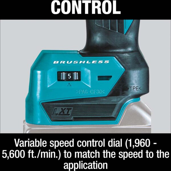d42a6fec-9c44-4555-912a-4531fd40af97_xsb01z_fbt_1500px XSB01Z 18V LXT Lithium‑Ion Brushless Cordless 3/8" x 21" Detail Belt Sander, Tool Only product image