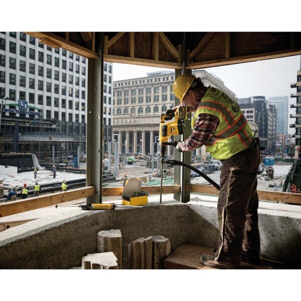 ed487e357ee9af7e45bb2995ee1a3507ca8e9581 Dewalt DCH481X2 Flexvolt 60V Max Rotary Hammer/Drill Combination Kit, 1-9/16-Inch product image