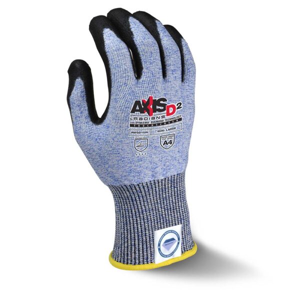 aju7uza430wbupe2qtoh Radians RWGD104 AXIS D2 Dyneema Cut Protection Level A4 Touchscreen Glove product image