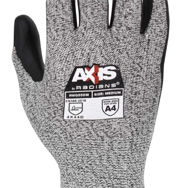 ary148mnxtxjzk7rf5yq Radians RWG555 AXIS Cut Protection Level A4 Work Glove product image