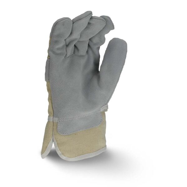 egt7wq6wk4pp8hwubfkl Radians RWG3200W Regular Shoulder Gray Split Cowhide Leather Glove product image