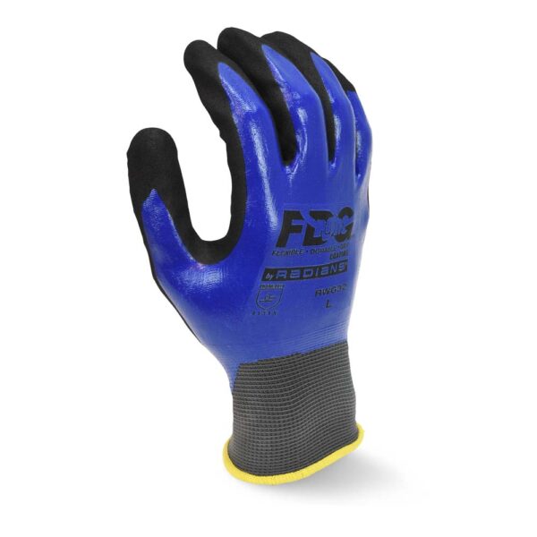 llsd37c2ebhgt1jebzvu Radians RWG32 FDG Coating Full Dipped Waterproof Nitrile Work Glove product image
