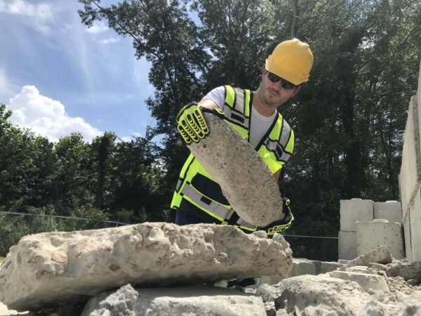 no1ii2ckqg4hedydgf9i Radians RWG23 High Visibility Work Glove with TPR and Padded Palm product image