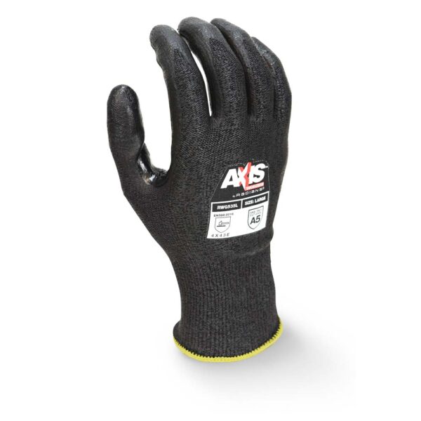 qzm2zmzkympxqoqmvful Radians RWG535 HPPE Cut Level A5 Touchscreen Reinforced Thumb Crotch Work Glove product image