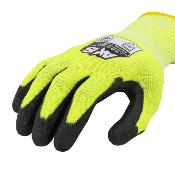 tfaibno0twhln8rqmzrk Radians RWG558 AXIS Cut Protection Level A8 PU Coated Glove product image