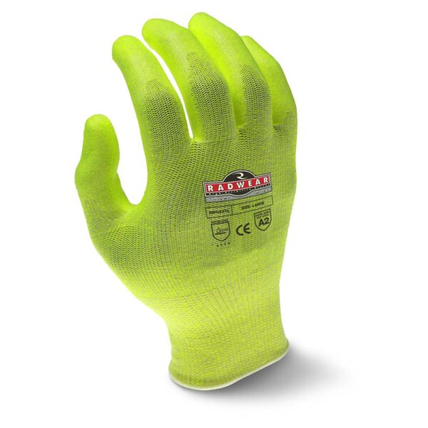 zpyqigo7ejhuznf5asrh Radians RWG531 Radwear Silver Series Cut Protection Level A2 High Visibility Grip Glove product image