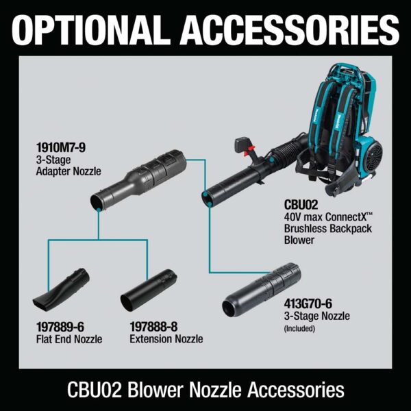 d0ec8c81-c71e-4eed-804c-eb0fb8878fc3_cbu02_fbt_1500px CBU02Z 40V max ConnectX Brushless Backpack Blower, Tool Only product image