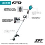 GUX01JM1X1 40V max XGT Brushless Cordless Couple Shaft Power Head Kit with 17" String Trimmer Attachment (4.0Ah) product image