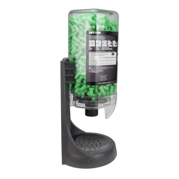u5kytpbd6tc86fj6zlst Radians FPD-500L30 Refillable Dispenser with Detour 32 Earplugs - 500 Pair product image