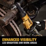 Dewalt DCF500GG1 12V Max Brushless Cordless Sealed Head Ratchet Kit - XTREME 3/8" & 1/4" product image