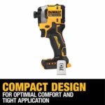 Dewalt DCF850E1 20V Max Atomic Brushless Cordless 3-Speed 1/4" Impact Driver Kit with Powerstack Battery product image
