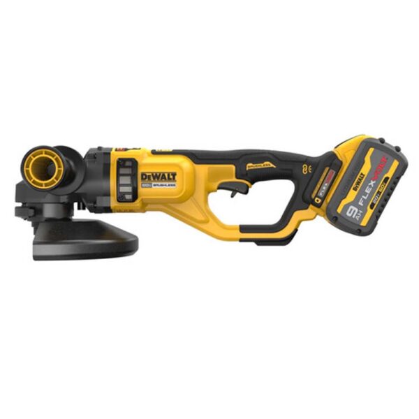 DeWalt-DCG460X2_03 Dewalt DCG460X2 60V Max 7"-9" Large Angle Grinder Kit product image